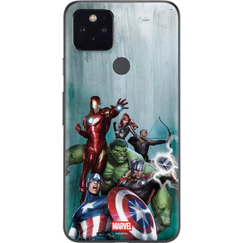 Marvel Avengers Assemble Google Pixel 5 Skin